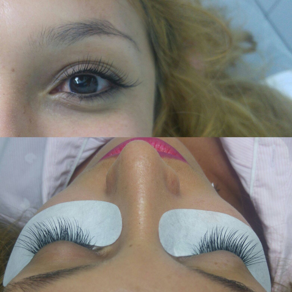 Extensiones de pestañas con volumen hasta 4D y hasta 800 pelos por ojo