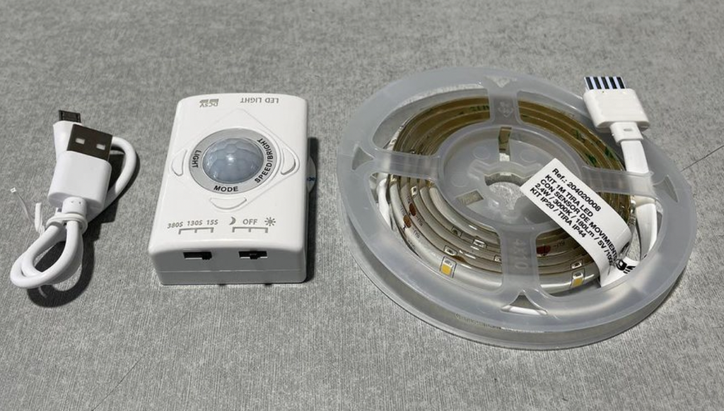 Tira led con sensor de movimiento