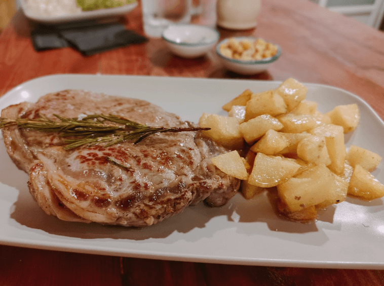 Entrecot uruguayo al romero