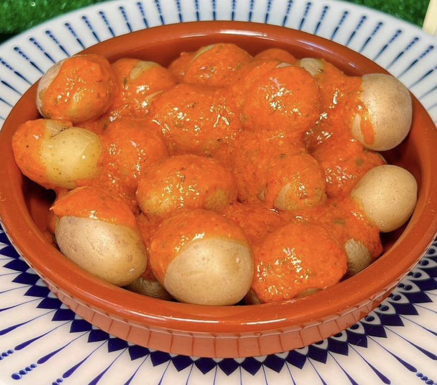 Papas Arrugadas con Mojo